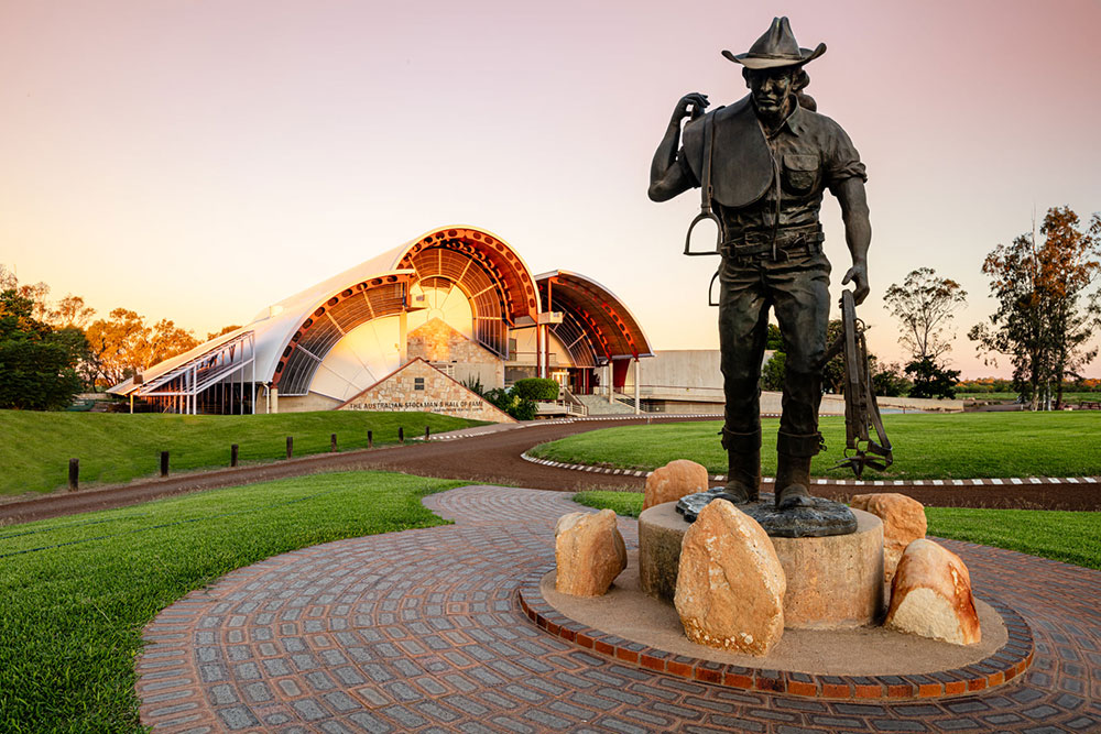 The Australian Stockman's Hall of Fame at Longreach.