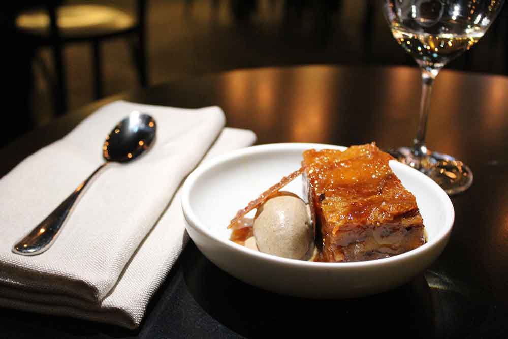 Bread and butter pudding