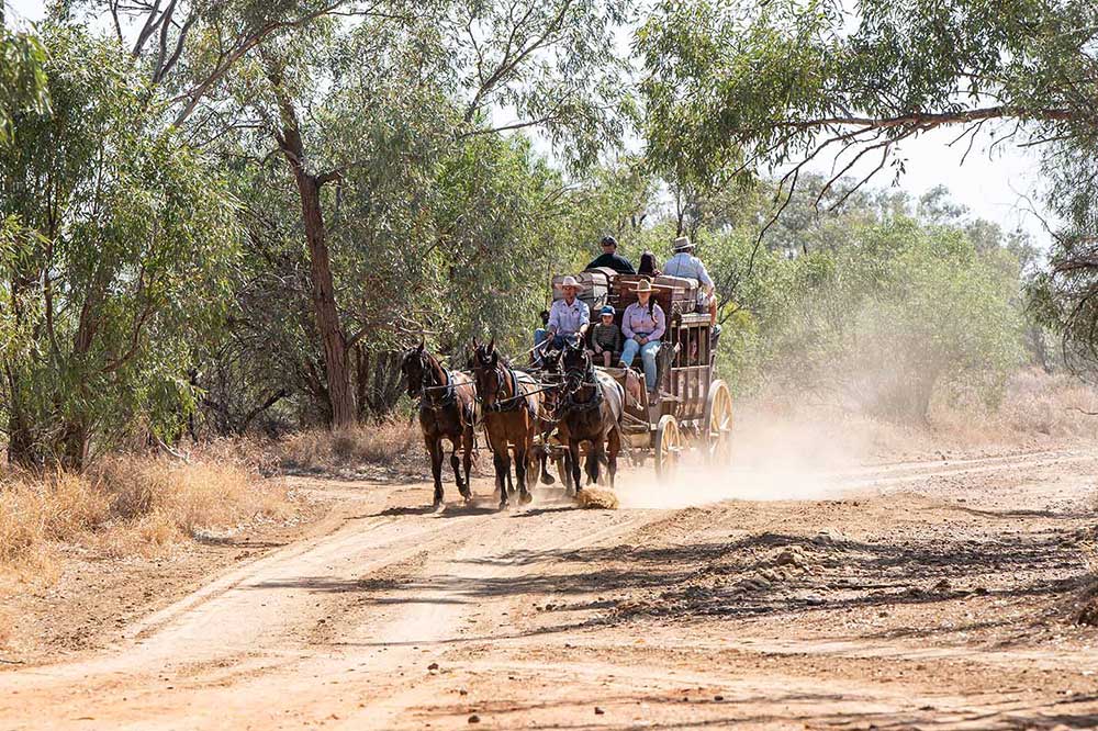 The Cobb & Co Stagecoach Experience.