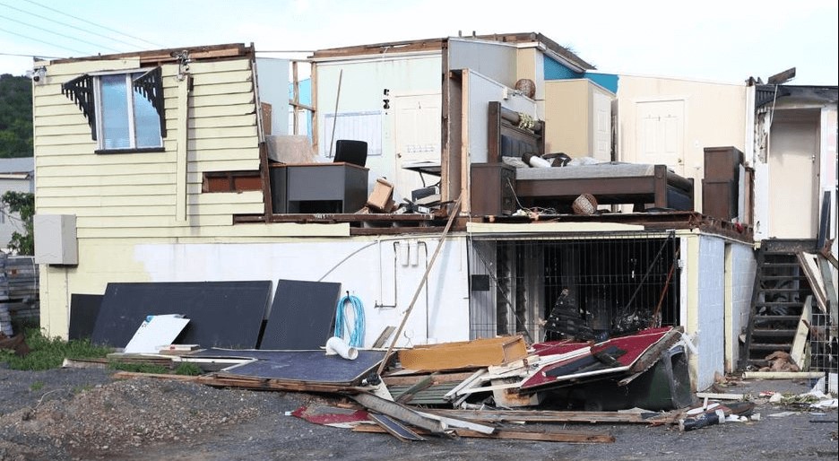 cyclone damage, storm