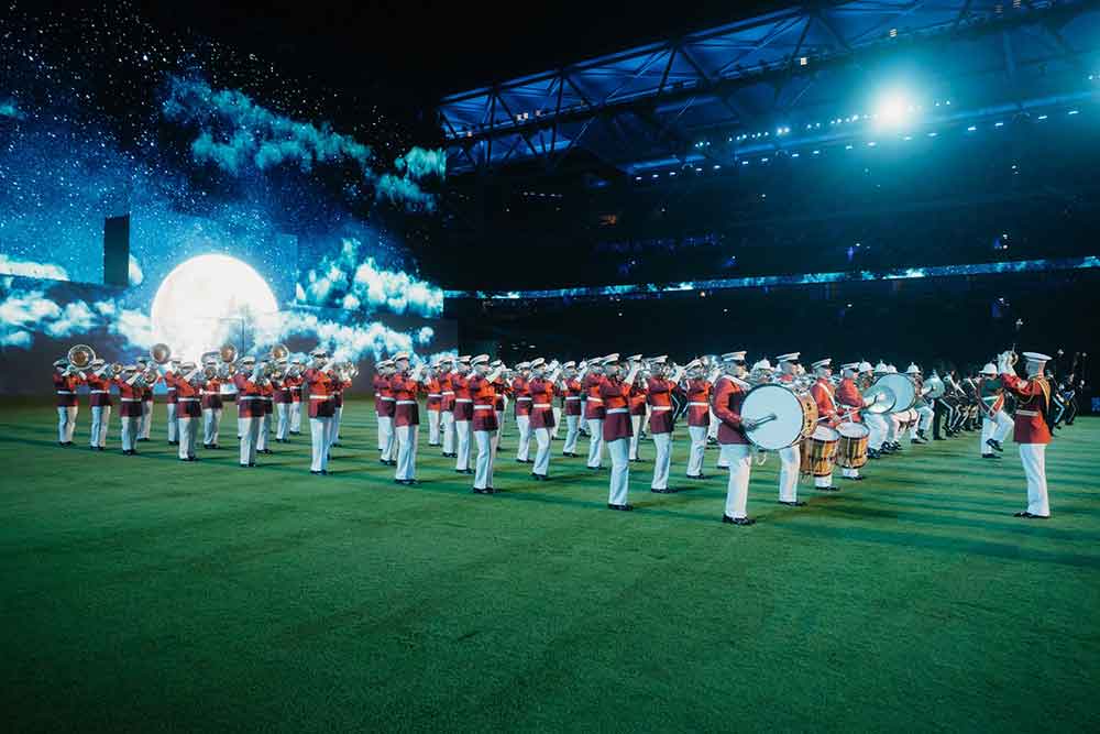RACQ The royal edinburgh military tattoo performers
