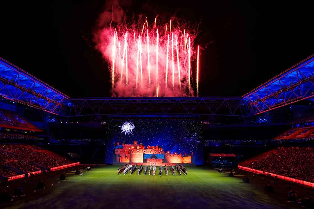 RACQ The royal edinburgh military tattoo performers