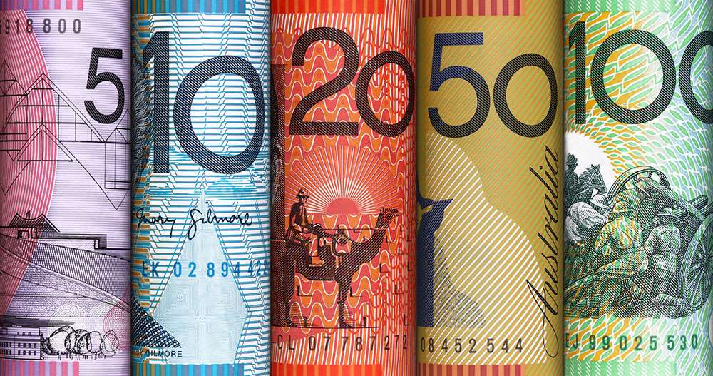 Australian currency bank notes