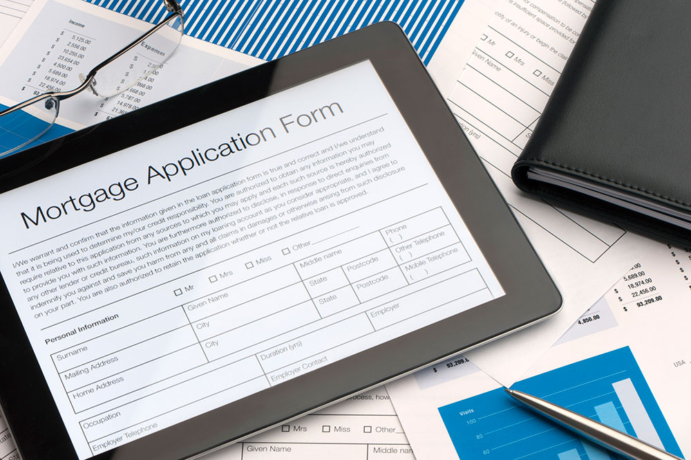 Application form for a home loan
