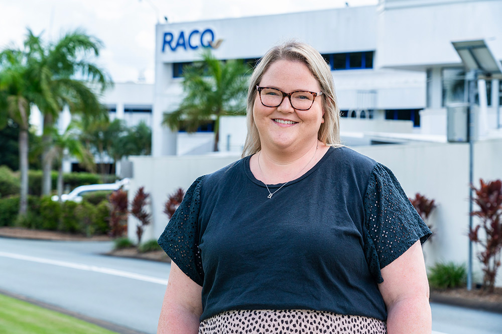 RACQ Manager Financial Crimes Taleesha Hamilton.