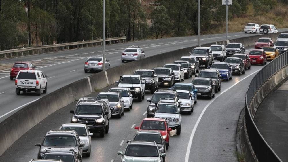 Centenary Motorway Brisbane traffic