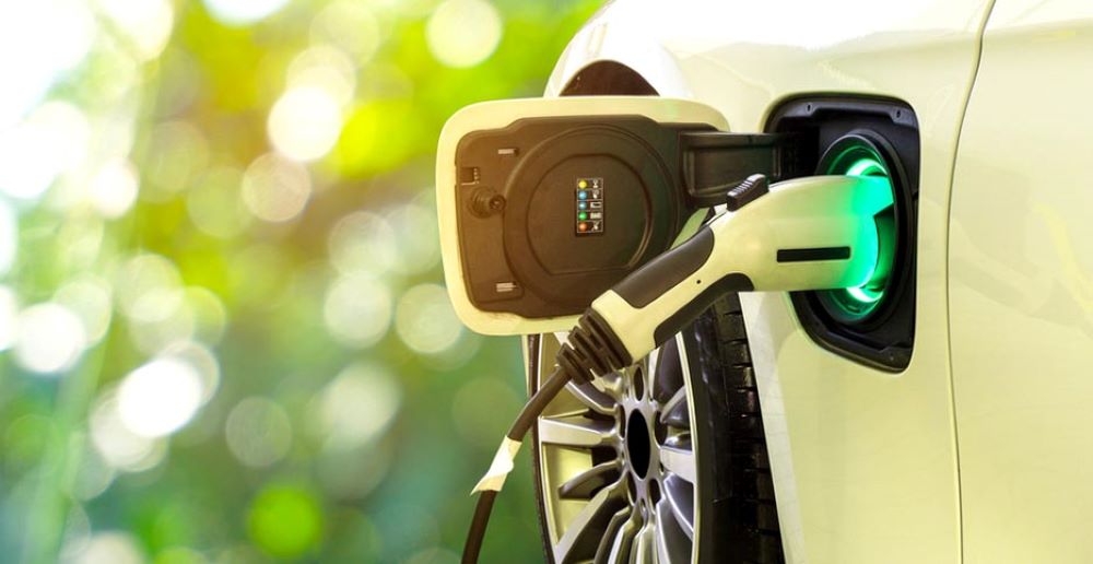 Charging electric car