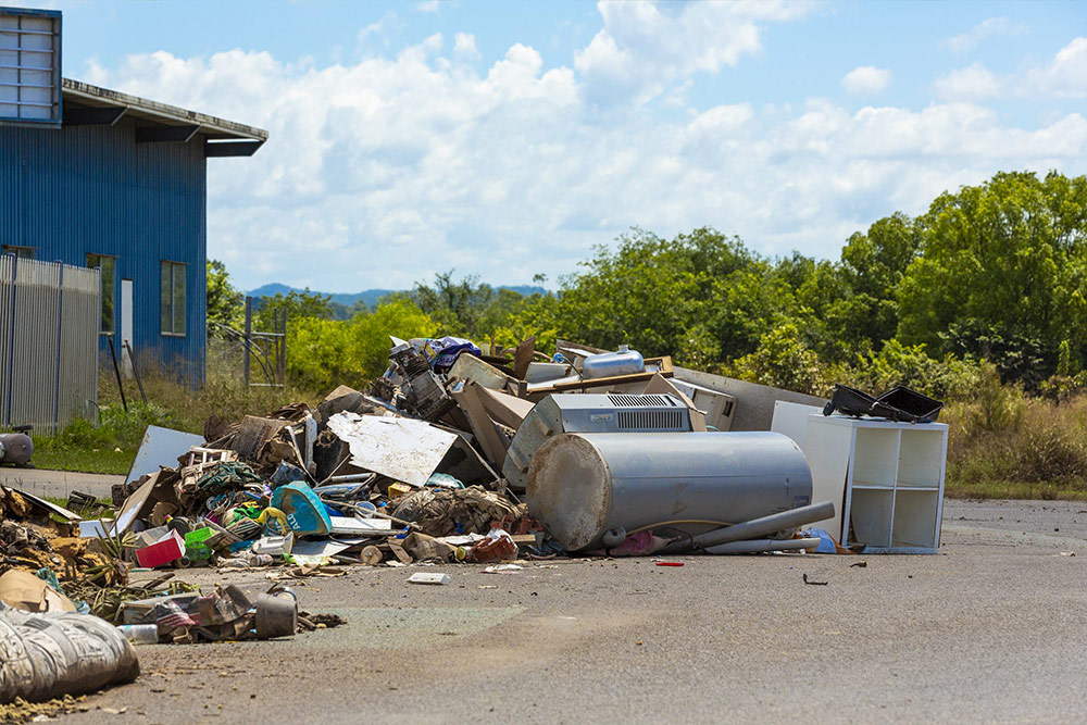 Flood aftermath in Gympie