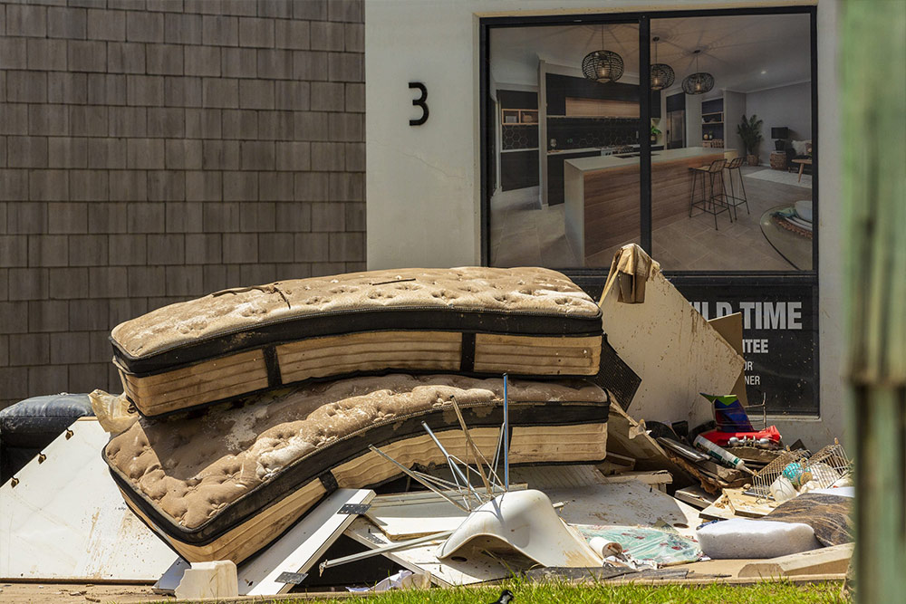 Flood aftermath in Gympie