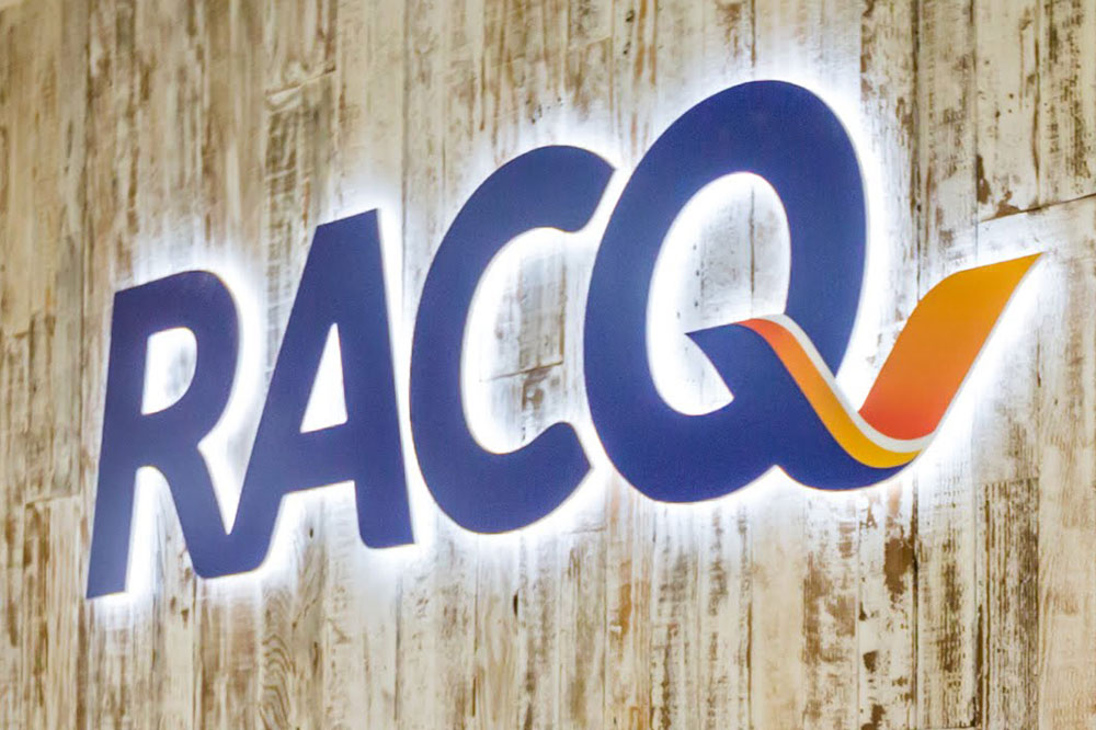 RACQ sign