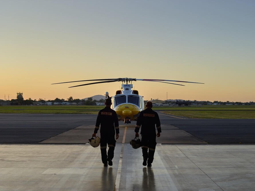 RACQ helicopter