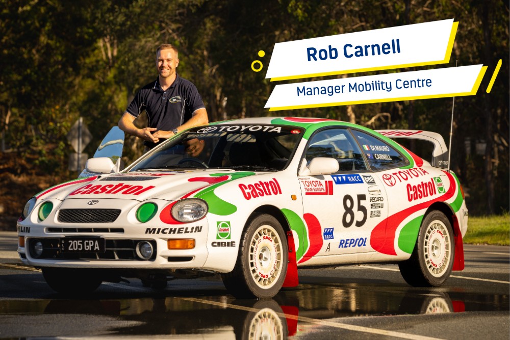 Rob Templeman Rac Meet RACQ’s Mobility Centre Manager | RACQ
