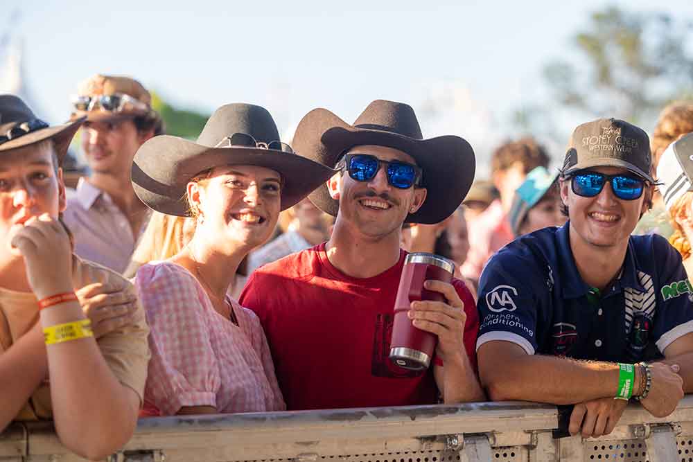 A section of the crowd at Savannah in the Round.