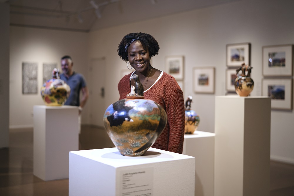 Art exhibition at Araluen Art Centre