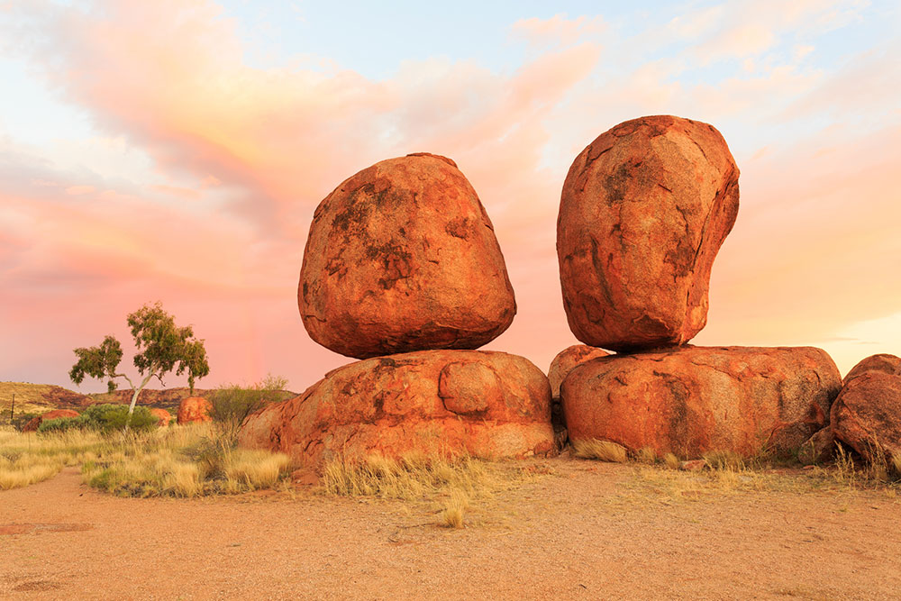 Karlu Karlu (Devil's Marbles) in the Northern Territory.