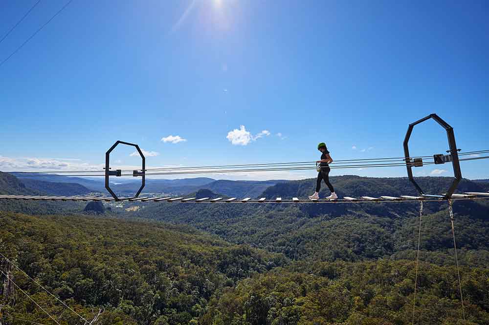 Happitat tourism experience in the Gold Coast hinterland.