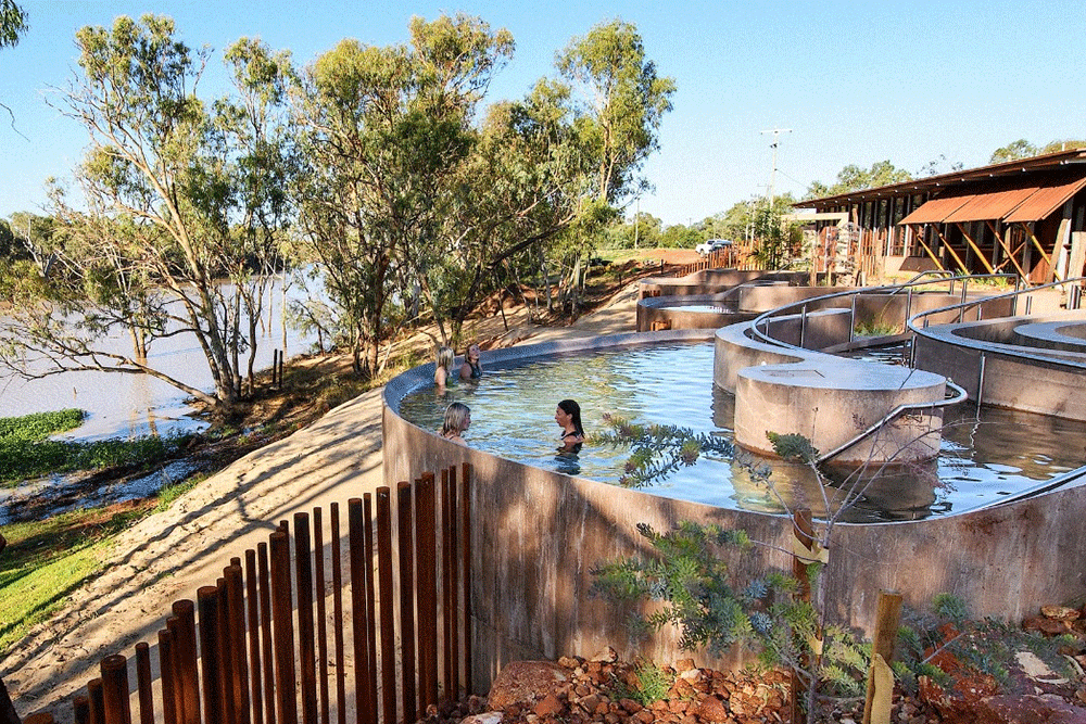 Cunnamulla Hot Springs.