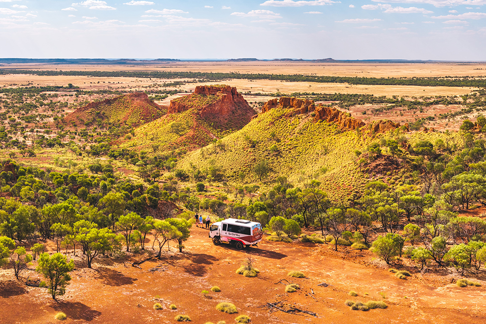 Stunning views on Red Dirt Tours Winton.