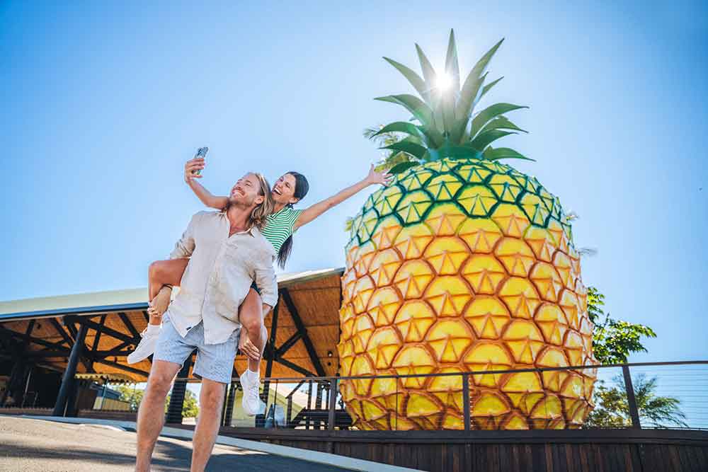 The Big Pineapple at Woombye.