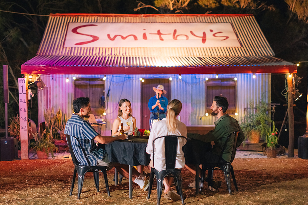 Smithy's OUtack Dinner and Show.