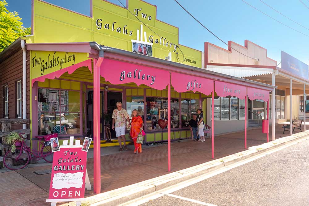 Two Galahs Gallery in Toogoolawah