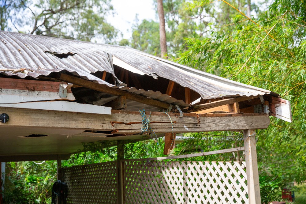 Roof damage