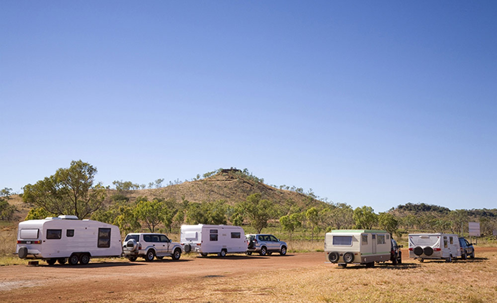 Caravans-on-remote-road