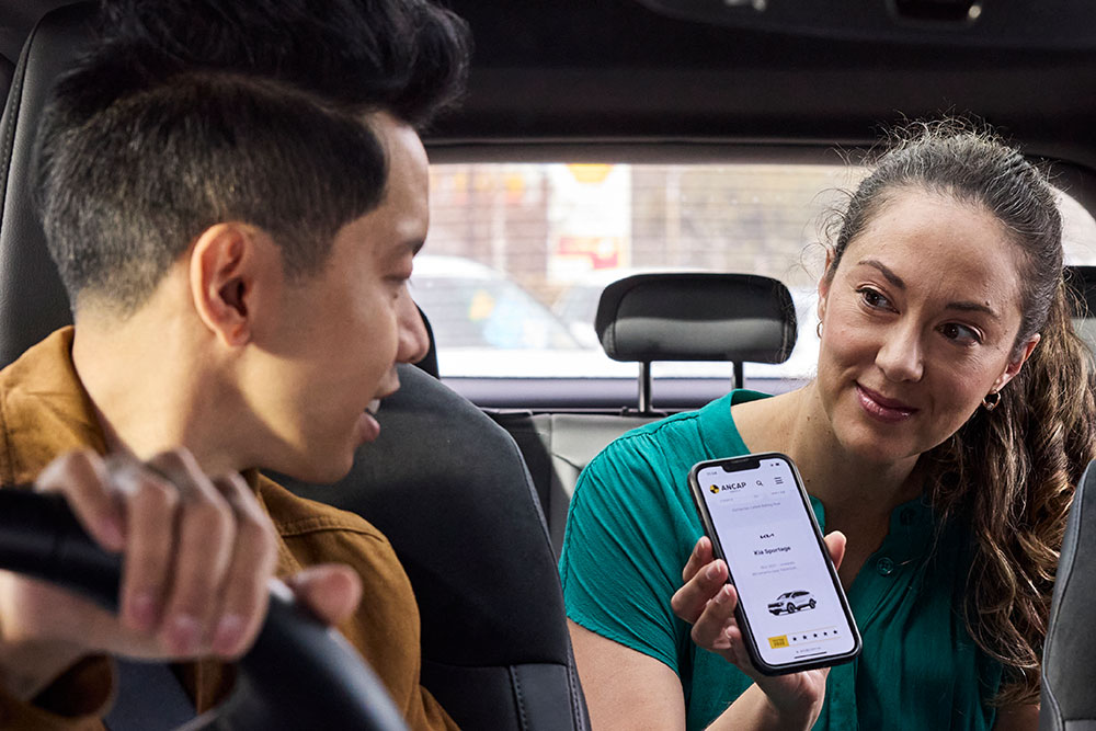 Video still from ANCAP safety campaign.