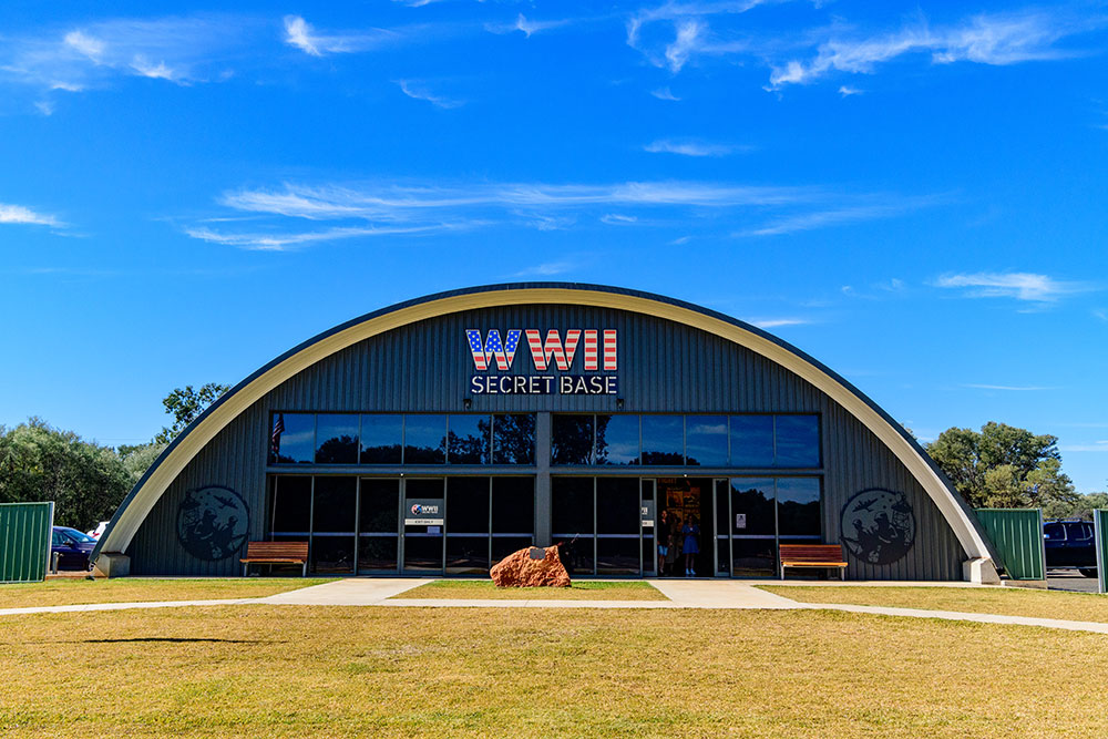 The WWII Secret Base museum in Charleville.