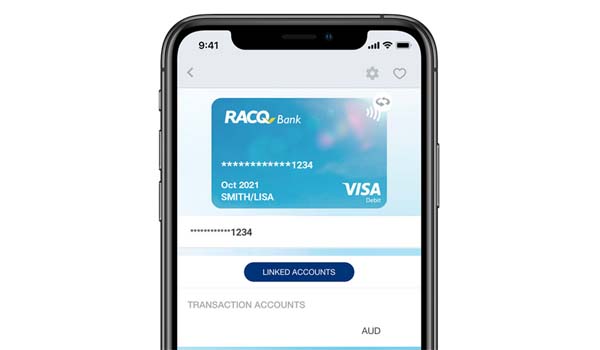 RACQ Bank mobile pay