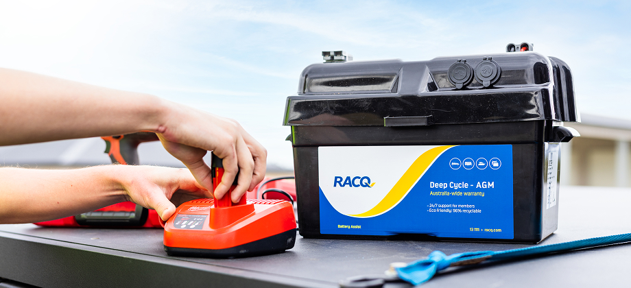 RACQ Deep Cycle AGM Battery