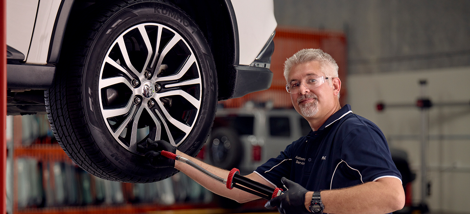 Car servicing