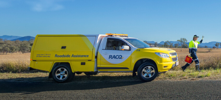 Patrol on side of road