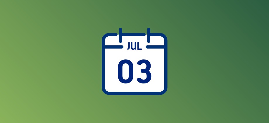 Calendar 3 July