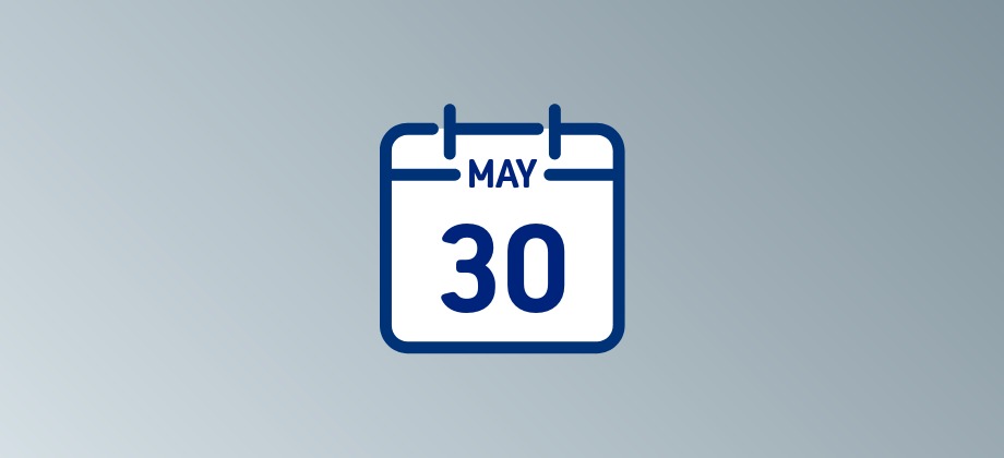 Calendar May 30