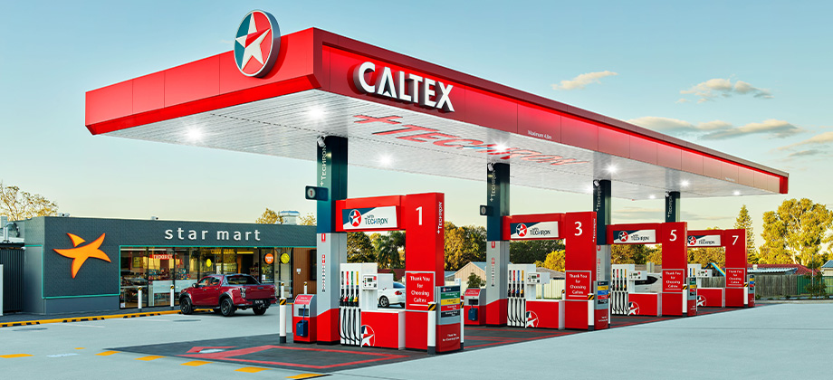 caltex and star mart store