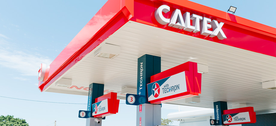 caltex fuel station