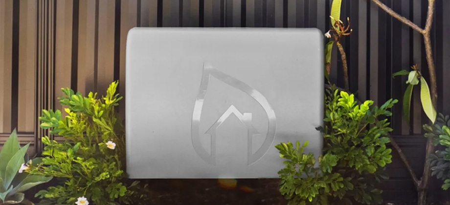 complete home filtration system in the garden