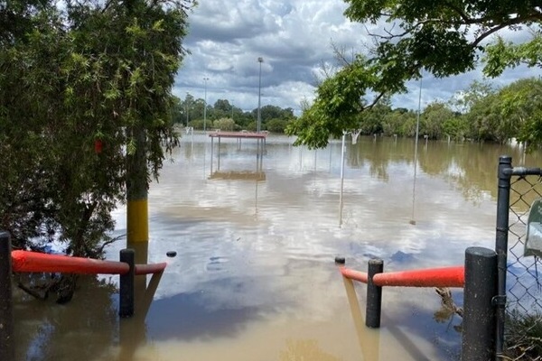 Western District Netball Assc flooded