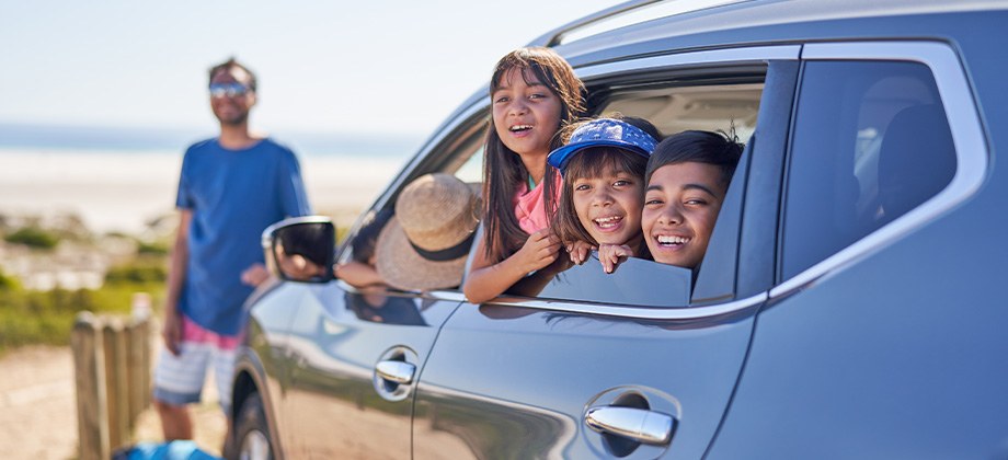 family car hire at destination