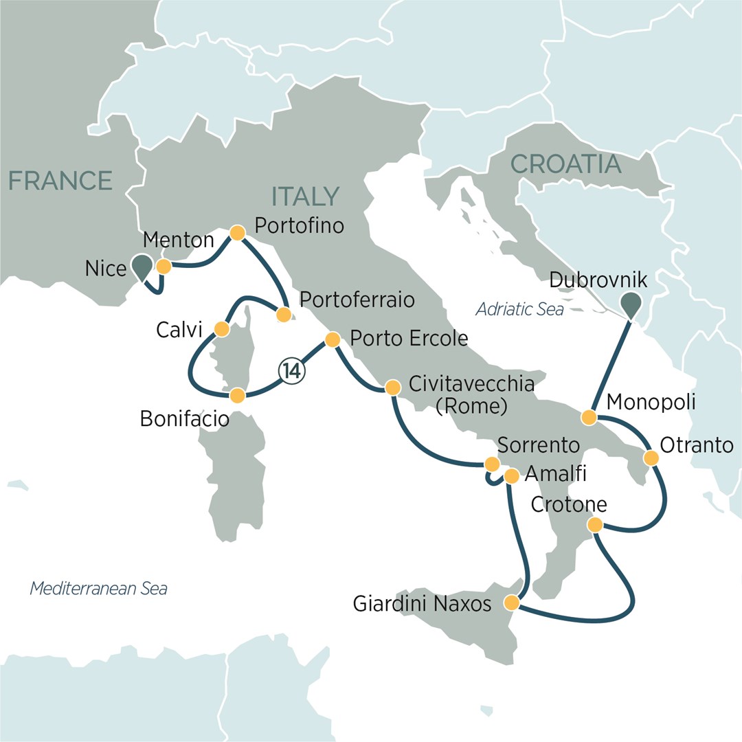 discover french and italian coastlines