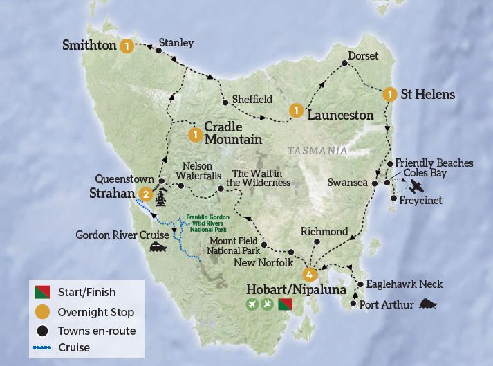 racq travel maps