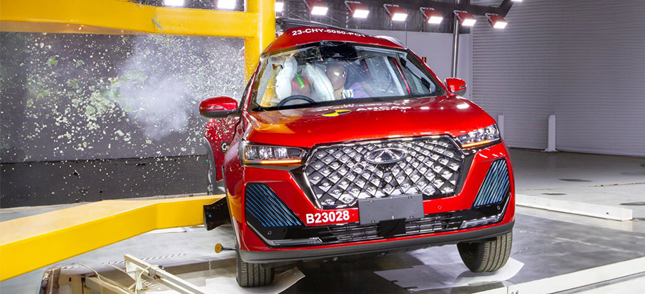 ANCAP car safety test