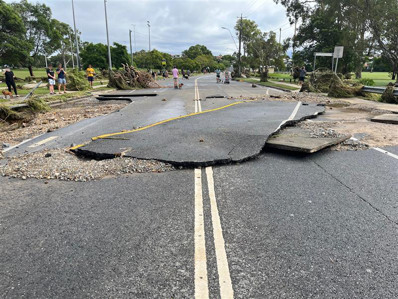 road damage